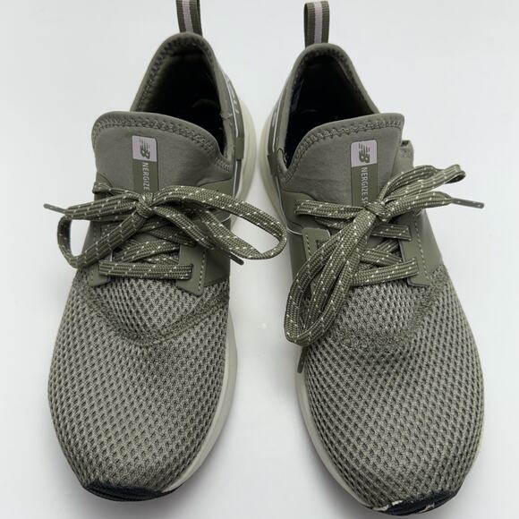 New Balance Nergize V1 Slip-On Army Green Sneaker, Women's Size 8 - Picture 7 of 10